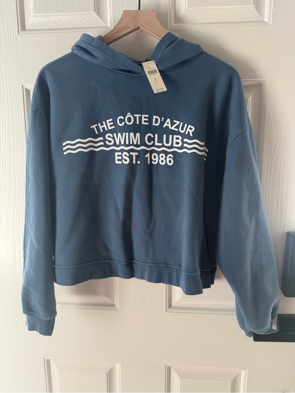 Anthropologie Hoodie crop